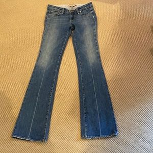 💥HP💥 PAIGE 26 FLAIR JEANS WITH FRONT CREASES